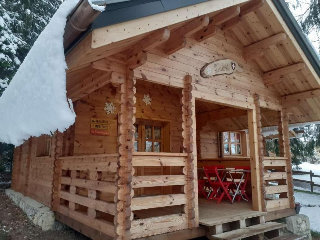 Chalet L' Adret Bluffy 外观 照片